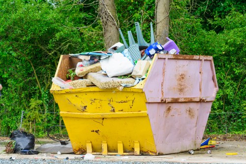 Eco-friendly waste disposal during clearance